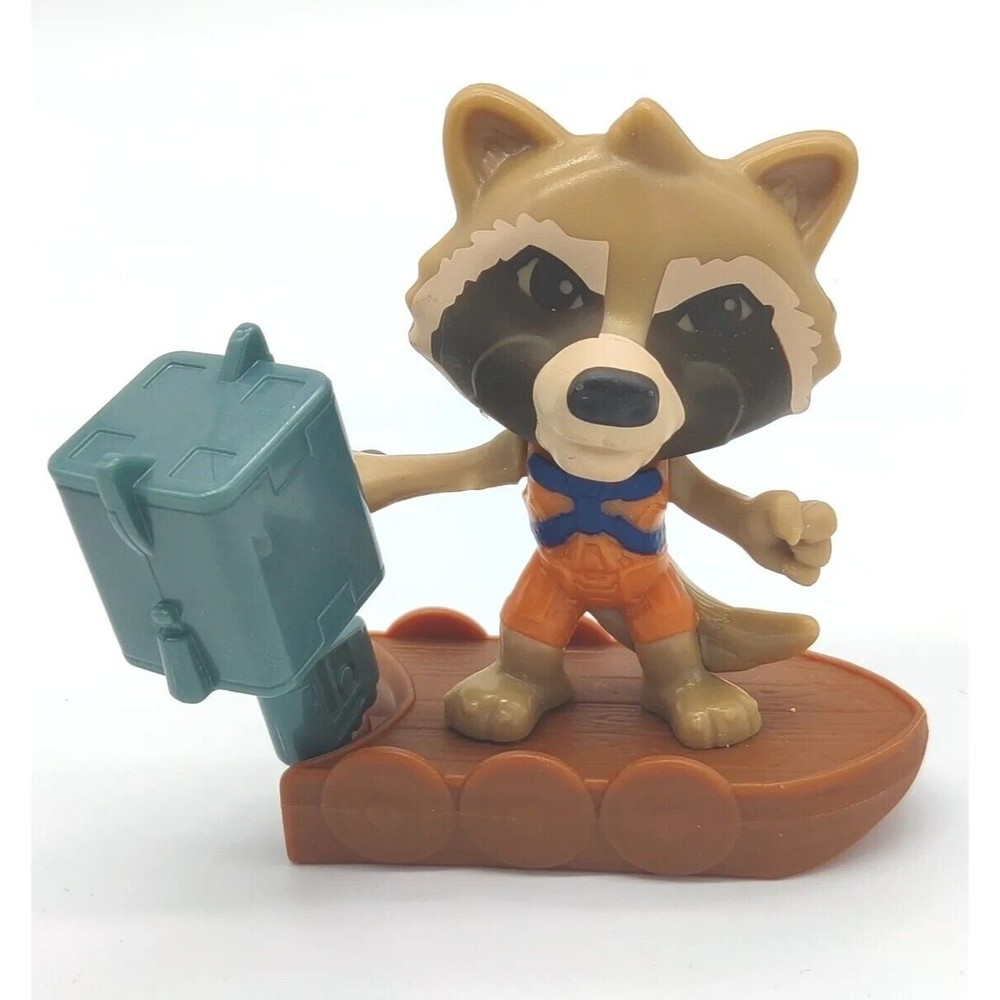 McDonald's 2022 THOR LOVE AND THUNDER Marvel Happy Meal Toy Rocket Raccoon Cute